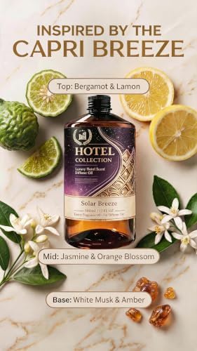 Hotel Diffuser Oil Solar Breeze Volcano-Inspired Essential Oil Large 500ml - Image 2