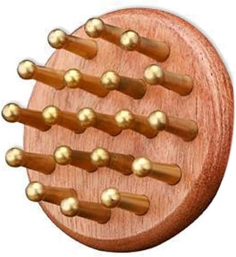Meridian Massage Comb Gua Sha Massage Tool Wood Therapy Combs Blood Circulation Scraping Massager High Guality Easy to Use by Unknown