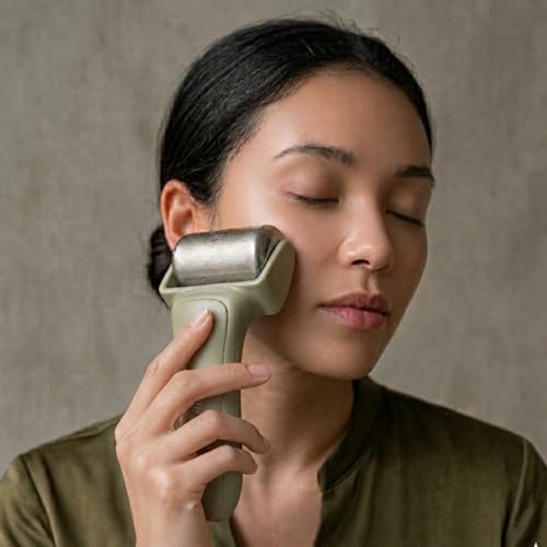 Ice Roller for Face & Body | Target Puffiness, Redness & Firm Skin | Stainless Steel Roller for Long-Lasting Cooling - Image 2