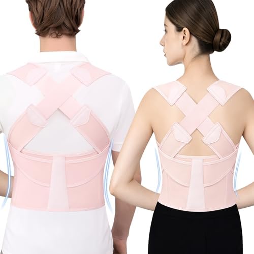 Posture Corrector for Women Men Back Brace Support Straightener Scoliosis by YCCTVAR