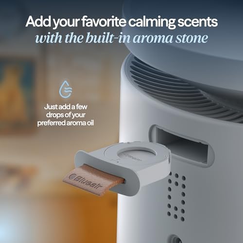 BLUEAIR Room Humidifier - DreamWell - 48Hr Top-Fill Mist-Free InvisibleMist Technology Aroma Stone for Essential Oils and Soothing Mood Lighting - Quiet Operation for Bedroom and Home Use, Grey - Image 5