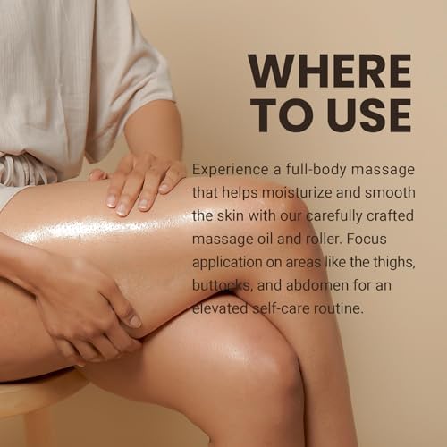 Lymphatic Massage Oil & Lymphatic Drainage Massager Kit, 8 fl oz by M3 - Image 7