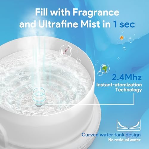 ASAKUKI Essential Oil Diffuser for Home, 500ML Aromatherapy Humidifier - Image 3