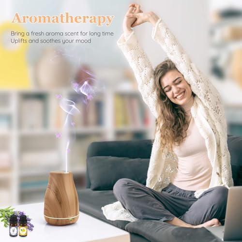 Homeweeks Essential Oil Diffuser for Room 100 ML 1 Pack - Image 3
