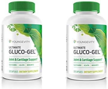 Youngevity Ultimate Gluco-Gel Bone & Cartilage Support, 120 Caps, 2 Pack by Youngevity