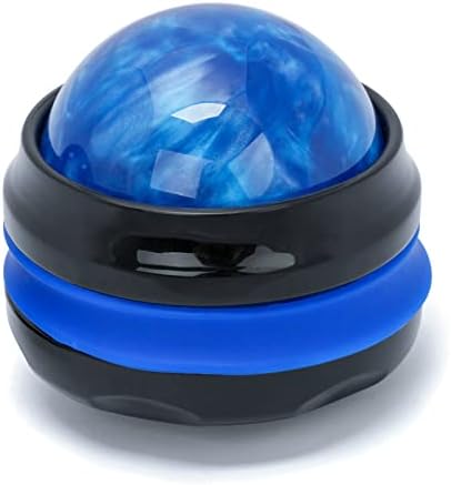 Coolrunner Massage Ball, Manual Roller Massager, Handheld Self Massage Therapy and Relax Full Body Tools for Sore Muscles, Shoulders, Neck, Arms, Legs, Back, Foot, Body (Blue) by Coolrunner