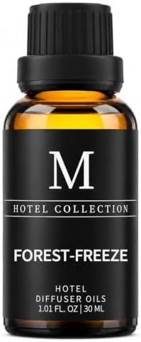 Hotel Collection Diffuser Oil-Forest-Freeze, Longer Lasting Fragrance Oil for Ultrasonic and Waterless Diffusers and Crafting - 1 fl oz,Essential Oils for Refill & Machines,Bolder Aroma by MISIJIEssentialOilsOverall