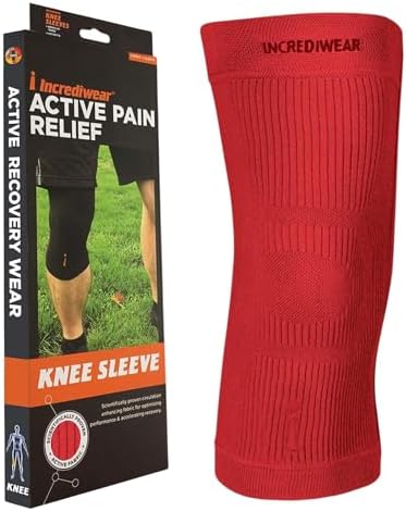Incrediwear Knee Sleeve – Knee Braces for Knee Pain, Joint Pain Relief, Swelling, Inflammation Relief, and Circulation, Knee Support for Women and Men by Incrediwear