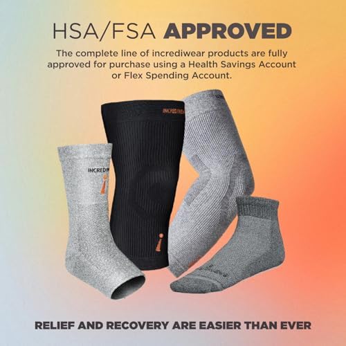 Incrediwear Knee Sleeve – Knee Braces for Knee Pain, Joint Pain Relief, Swelling, Inflammation Relief, and Circulation, Knee Support for Women and Men - Image 6