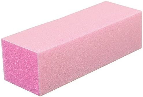 ForPro 15 Pack Pink Buffing Block, 100/180 Grit, 3.75" x 1" x 1" Buffer - Image 4
