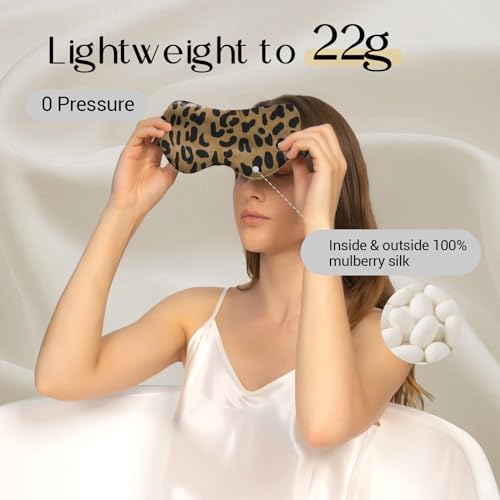 ZIMASILK Adjustable 100% 22 Momme Mulberry Silk Sleep Mask - Image 2