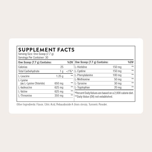 THORNE Amino Complex, Clinically Validated EAA & BCAA Powder, 30 Servings - Image 2