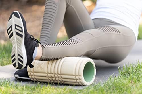 TRIGGERPOINT Performance Therapy Grid Patented Multi-Density Foam Massage Roller (30% Renewable Materials) Exercise, Deep Tissue Muscle - Muscle Pain&Tightness, Improves Circulation (13"), Tan - Image 7