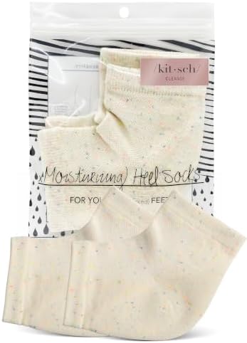 Kitsch Moisturizing Heel Socks for Cracked Heel Treatment - 1 Pair by Kitsch