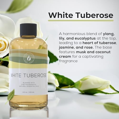 Aroma Country White Tuberose Luxury Diffuser Oil Refill (8.5 Fl Oz) - Image 3