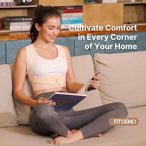Fit Geno Posture Corrector for Women Lite, Upper Back Brace for Slouching - Image 7