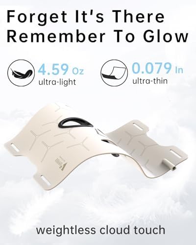 Infrared Red Light Therapy Mask for Face, Cordless Skincare Device - Image 3
