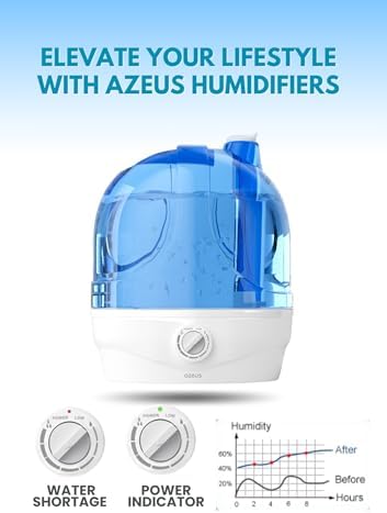 AZEUS 2024 Humidifier Series (3, With night light) - Image 6