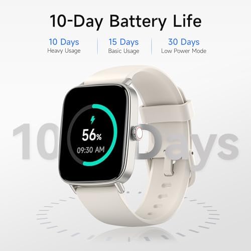 Smart Watch for Women, 1.85" HD Smartwatch Compatible iPhone/Samsung/Android (Answer/Make Calls), 100+ Sport Modes Fitness Tracker with Heart Rate/Sleep/SpO2 Monitor, IP68 Waterproof (Beige) - Image 5