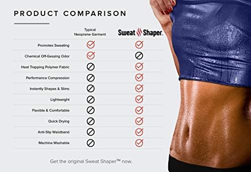 Sweat Shaper Premium Sauna Tank Top For Women, Slimming Sauna Shirt For Women, Sweat Vest for Workouts - Image 4