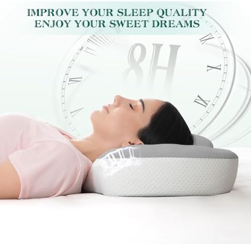 Ergonomic Memory Foam Cervical Pillow for Neck & Shoulder Support - Image 4