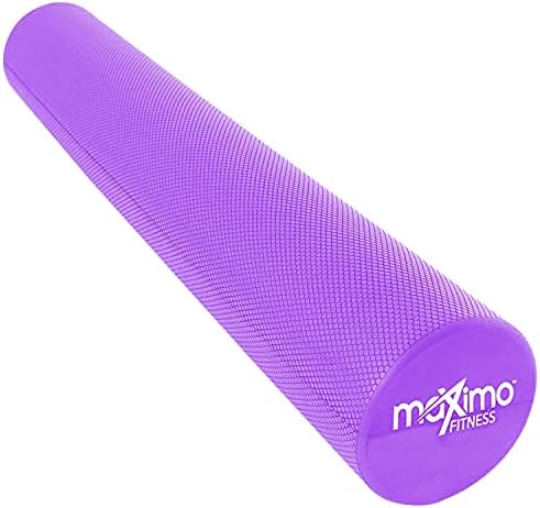 Maximo Fitness Foam Roller - High Density Exercise Roller for Trigger Point Self Massage, Muscle and Back Roller for Fitness, Physical Therapy, Yoga and Pilates, Gym Equipment by MaximoFitness