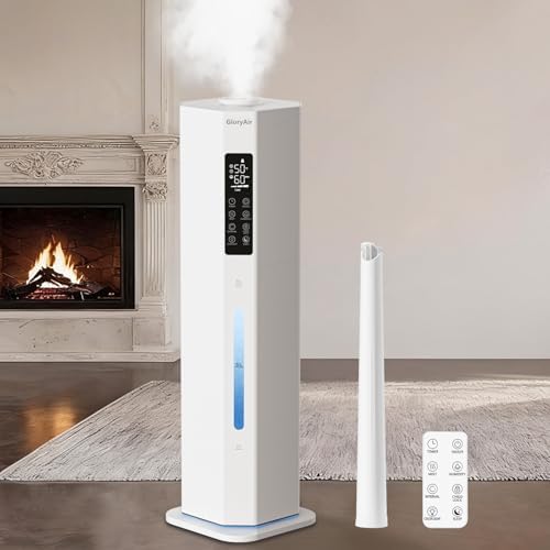 Home Humidifier for Large Room, 2.38Gal Top Fill Cool Mist,500ft² by PeaceCozinessComfortable