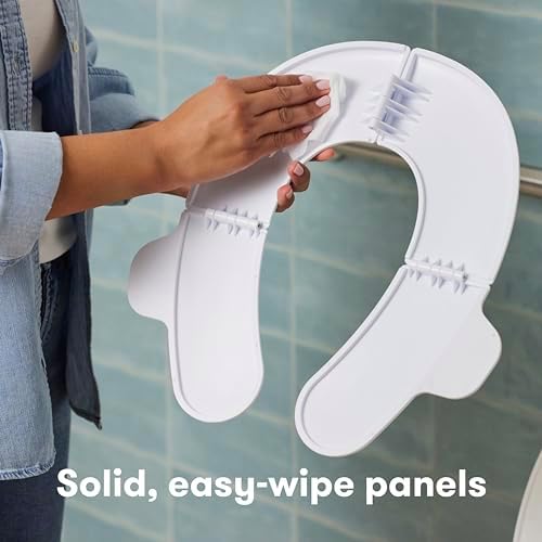 Frida Baby Fold-and-Go Portable Potty Seat for Toilet, Toddlers, Free Bag - Image 5