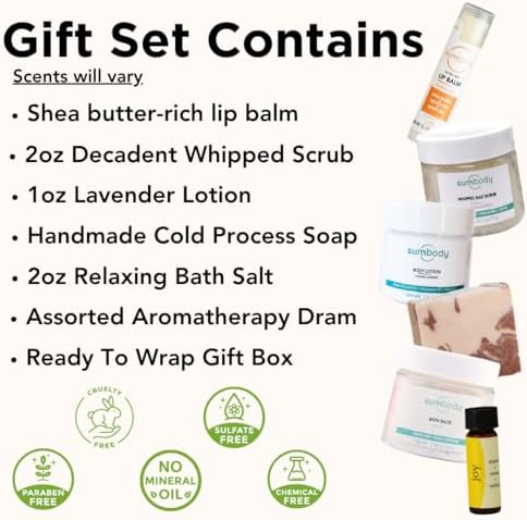 Sumbody Self Care Gifts 6pc Aromatherapy Body Care Set - Image 2