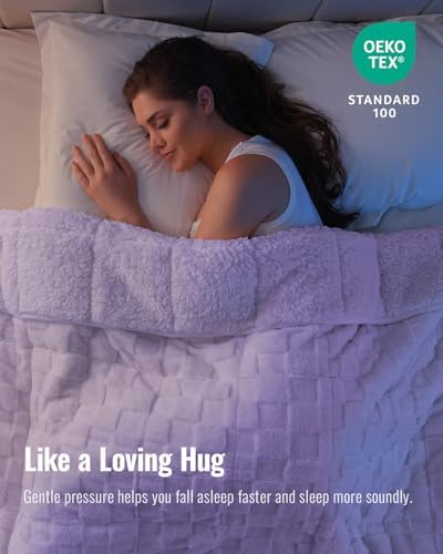 Uttermara Weighted Blankets for Adults Queen Size, 15lbs 60x80 inches - Image 2
