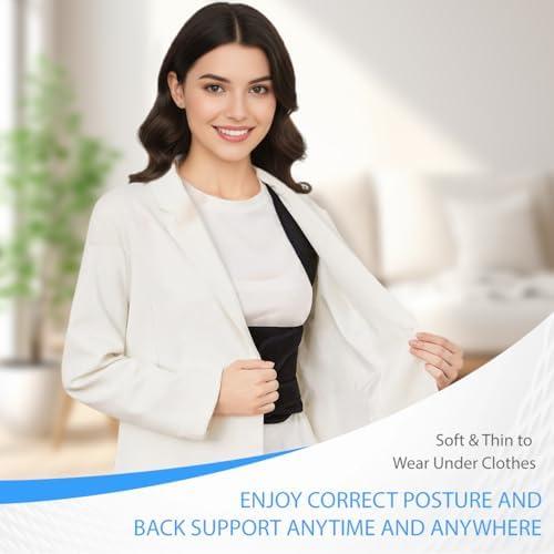Posture Corrector for Women and Men, Adjustable Full Back Brace - Image 6
