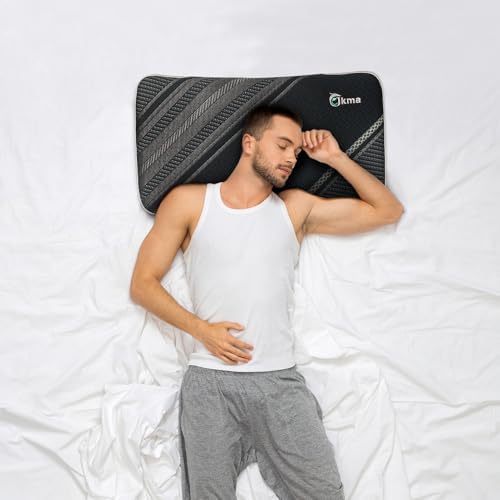 JKma Bio-Based Cervical Neck Pillow, Soft Support, Deep Pressure Relief - Image 3