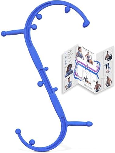 Body Back Buddy Elite Back Massager & Neck Massager for Pain Relief, Blue by BodyBack