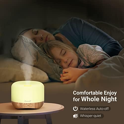 Homeweeks Essential Oil Diffuser for Room Aromatherapy Scent Diffuser - Image 6
