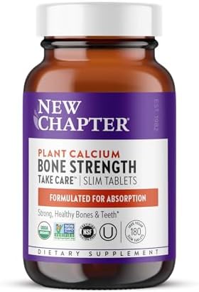 New Chapter Bone Strength Take Care Supplement, 180 Slim Tablets by NewChapter