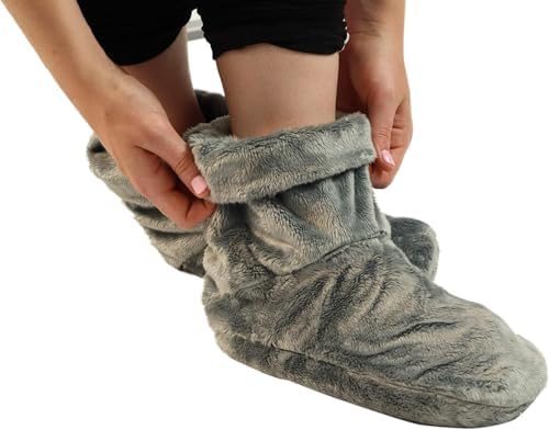Mars Wellness Heated Microwavable Booties - Microwave Slipper Warmers - Image 3