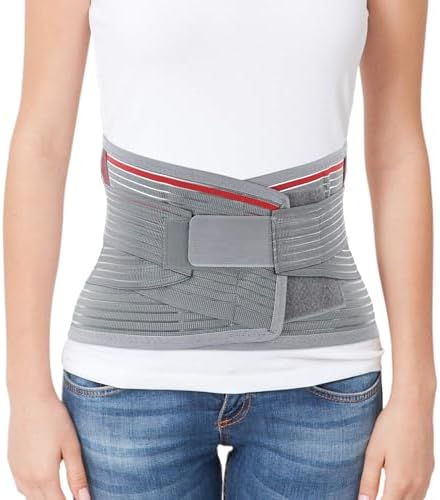 ORTONYX Lumbosacral Back Brace With Lumbar Support Pad for Men and Women - Image 2
