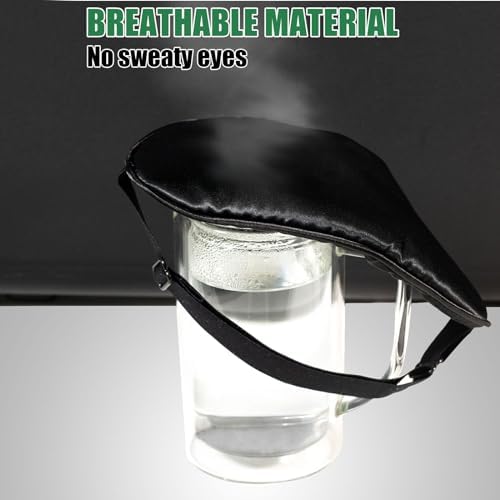 Sleep Mask for Women and Men 3 Pcs Eye Mask for Sleeping Blackout - Image 4