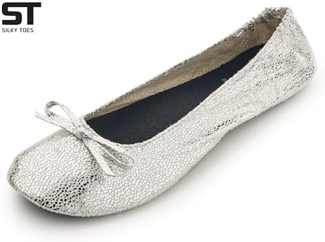 Foldable Flats for Women, Portable Ballet Shoes for Wedding &Travel Comfort - Image 3