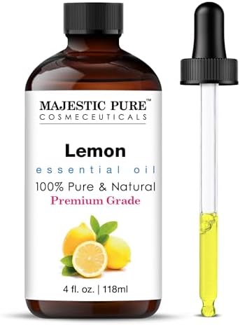 Majestic Pure Lemon Essential Oil for Diffuser - 4 Fl Oz by BeautyandPersonalCare