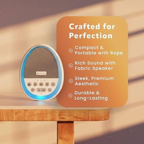 White Noise Sound Machine for Sleep Baby, Adults, Kids USB Charge 29 Sounds - Image 7