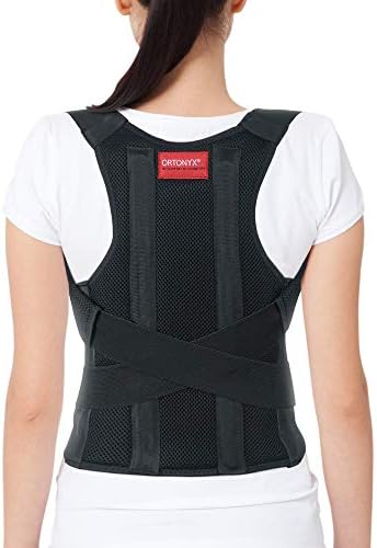 ORTONYX Posture Corrector for Women & Men, Back Shoulder Support Brace by ORTONYX