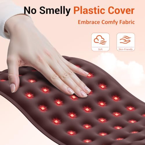 Comfytemp Red Light Pad for Body, 14.4'' x 6.1'', 660nm & Invisible 850nm - Image 4