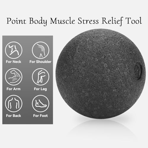Massage Roller Ball, Massage Lacrosse Balls EPP Yoga Foam Massage Roller and Ball Set Muscle Soreness Massager Ball for Shoulders, Arms, Neck, Back and Feet (8CM Single Ball) - Image 5