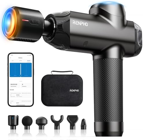 RENPHO Power+ Thermacool Massage Gun with Heat and Cold by RENPHO