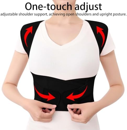Posture Corrector for Women & Men Back Brace Instant Straightener Scoliosis - Image 3