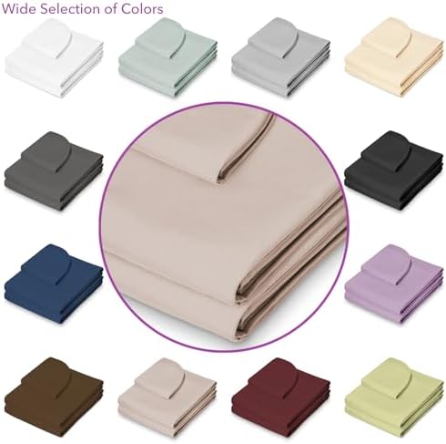 Saloniture 3-Piece Microfiber Massage Table Sheet Set - Premium Facial Bed Cover - Includes Flat and Fitted Sheets with Face Cradle Cover - Sand Brown - Image 5