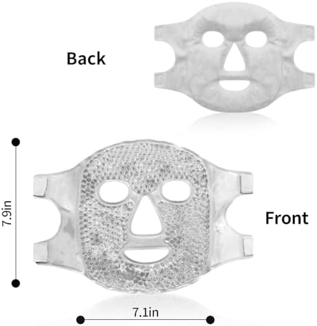 Cold Face Eye Masks Ice Face Mask Hot Cold Compress - Image 4