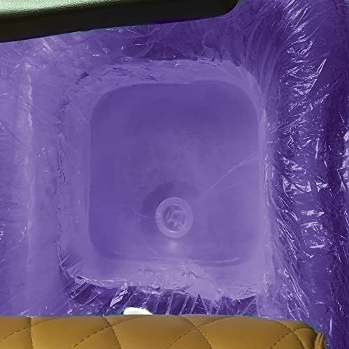 ForPro Professional Collection Spa Liners, Fit All Pedicure Spas, Disposable Pedicure Liners, Purple, 100-Count - Image 6
