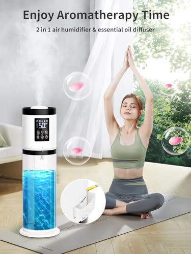8L Humidifiers for Bedroom, 30dB Quiet, 500ft² Coverage, 60H Runtime - Image 4